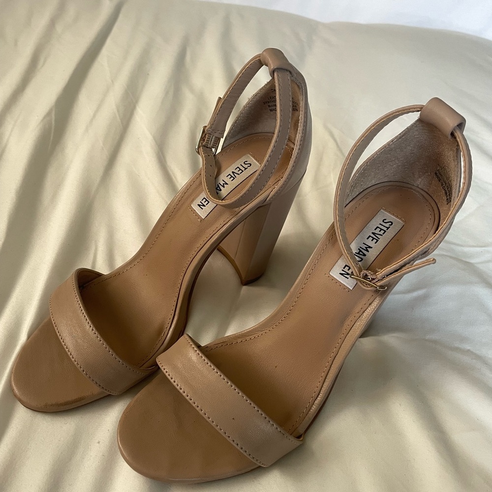 Steve Madden Nude Kimmie Heels